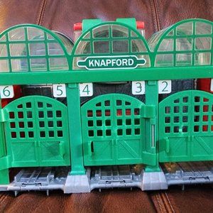 Used-Thomas & Friends Take n Play Knapford Station Playset with Norman